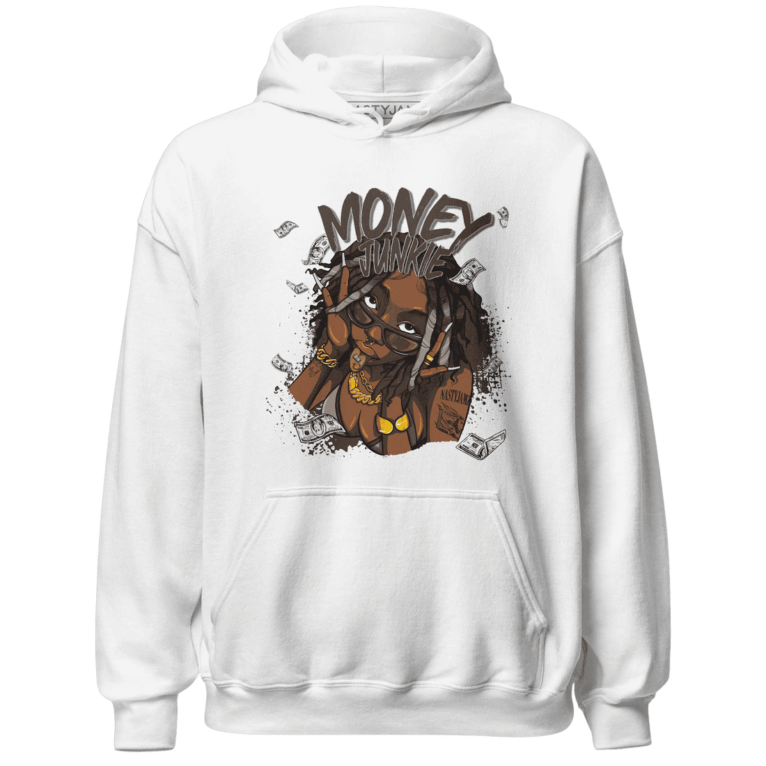 Dunk Low Baroque Brown Hoodie Match Money Junkie - NastyJamz