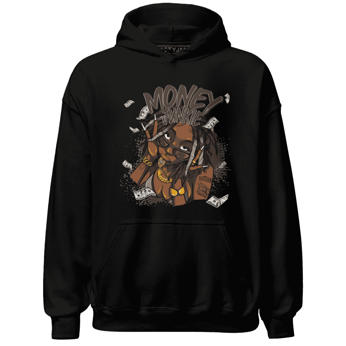 Dunk Low Baroque Brown Hoodie Match Money Junkie - NastyJamz