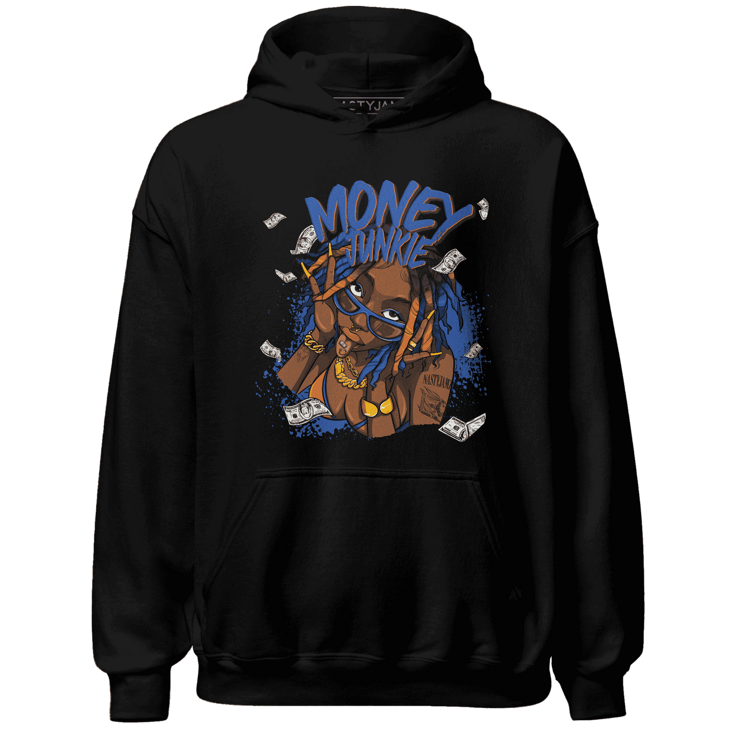 Dunk Low Knicks Hoodie Match Money Junkie - NastyJamz