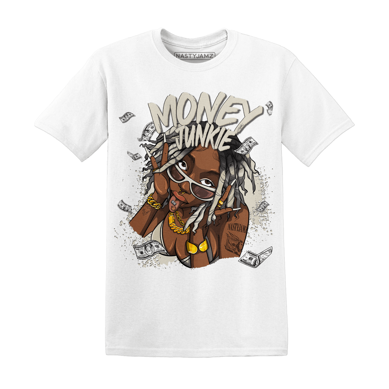 Gratitude 11s T Shirt Match Money Junkie - NastyJamz