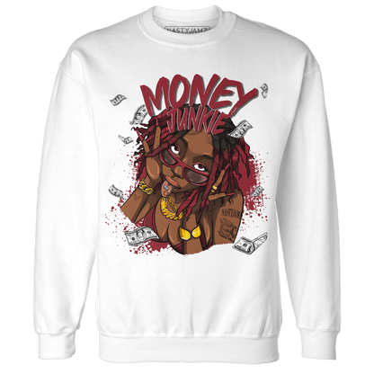 Cherry 12s Sweatshirt Match Money Junkie - NastyJamz