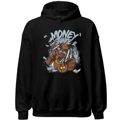 Blue Grey 13s Hoodie Match Money Junkie - NastyJamz