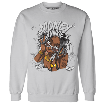 Retro High OG Black White 1s Sweatshirt Match Money Junkie - NastyJamz