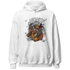 Retro High OG Black White 1s Hoodie Match Money Junkie - NastyJamz