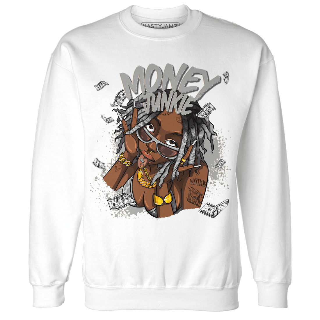 Craft Ivory 3s Sweatshirt Match Money Junkie - NastyJamz