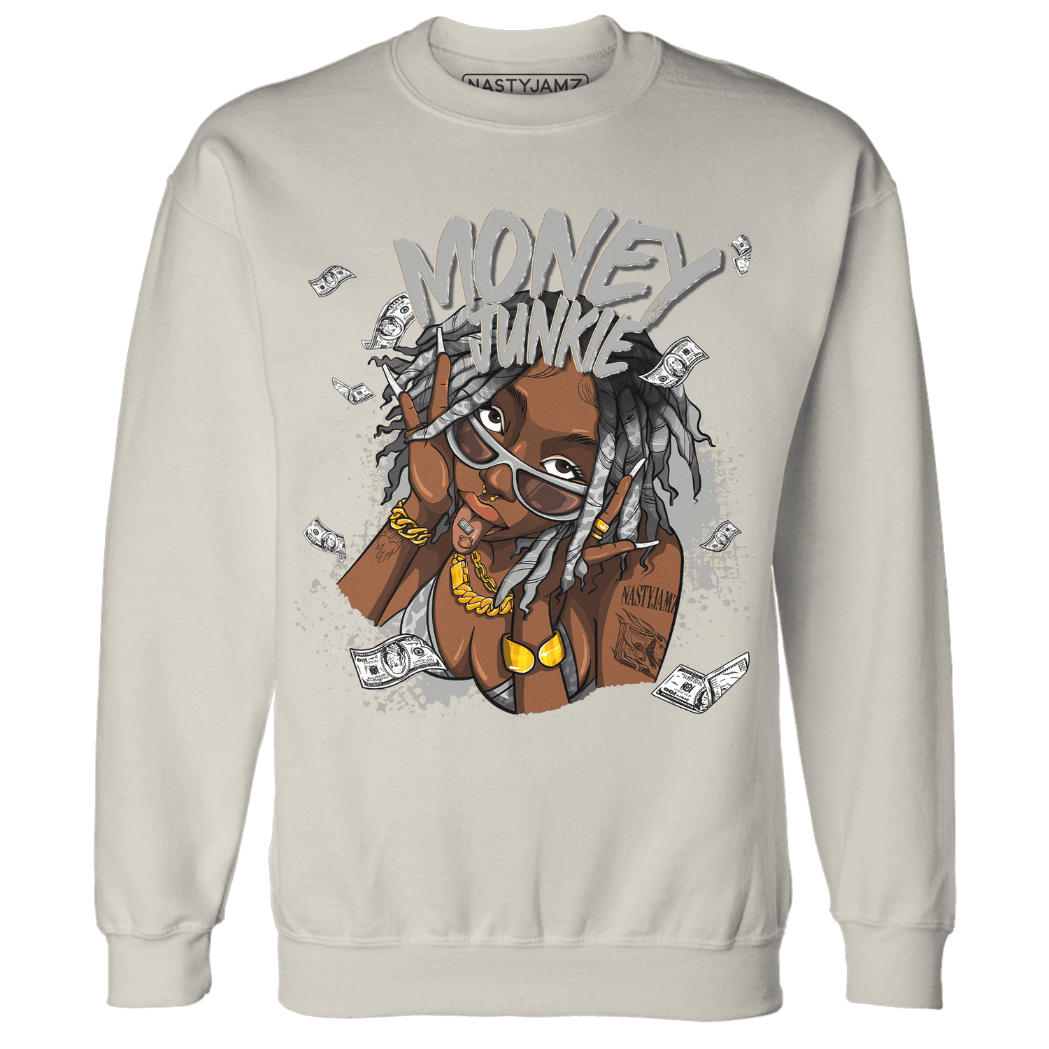 Craft Ivory 3s Sweatshirt Match Money Junkie - NastyJamz