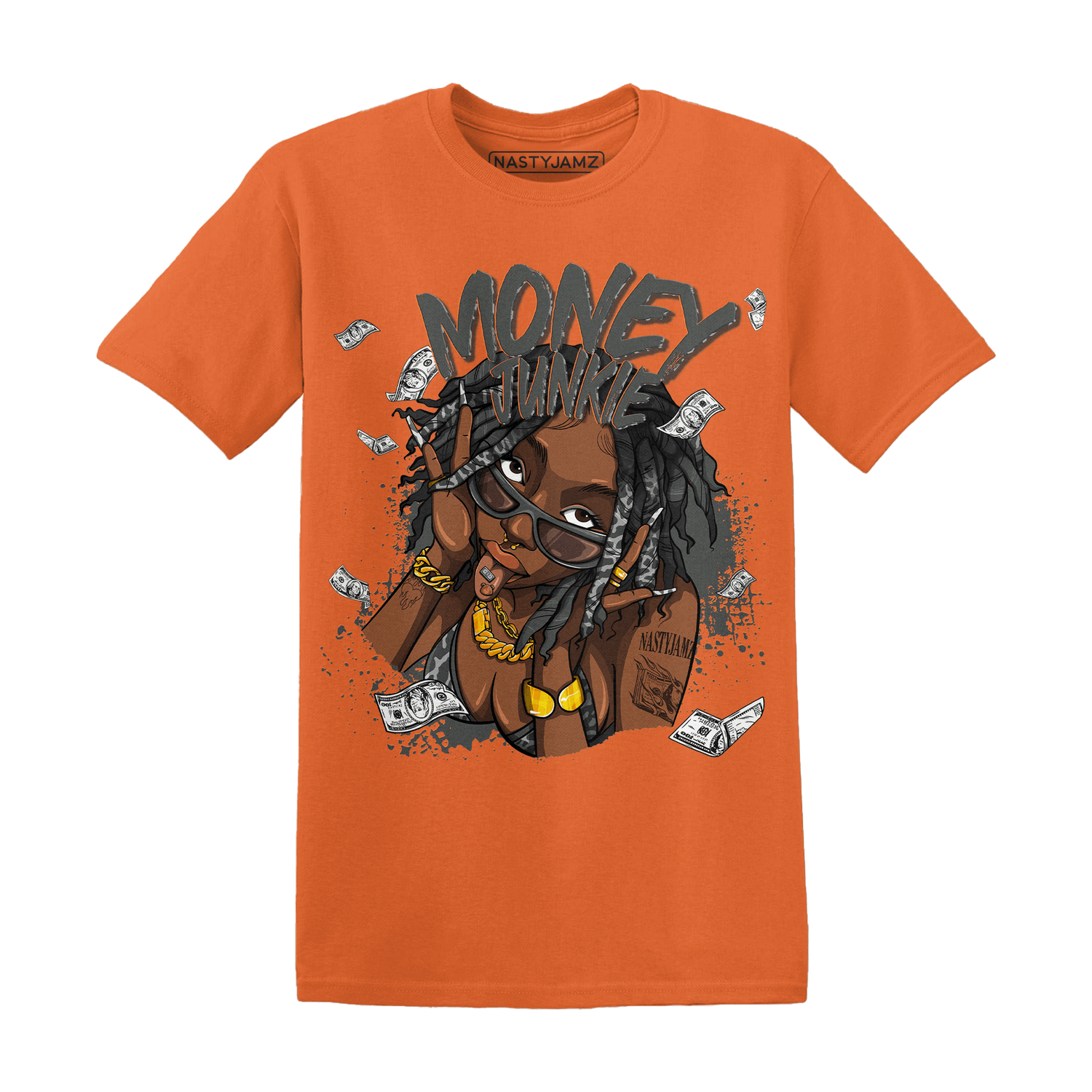 Fear Pack 3s T Shirt Match Money Junkie - NastyJamz