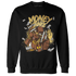 Sail 4s Sweatshirt Match Money Junkie - NastyJamz
