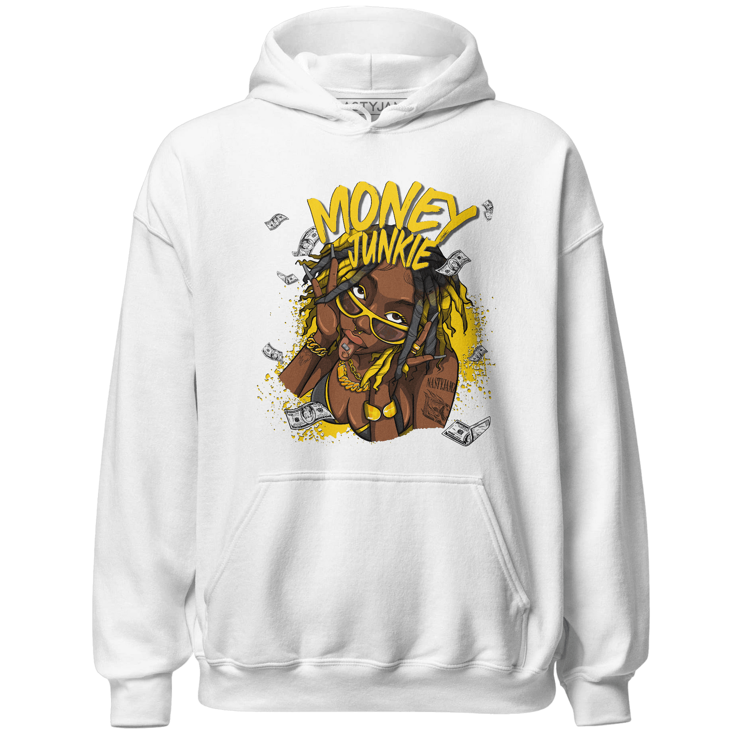 Thunder 4s Hoodie Match Money Junkie - NastyJamz