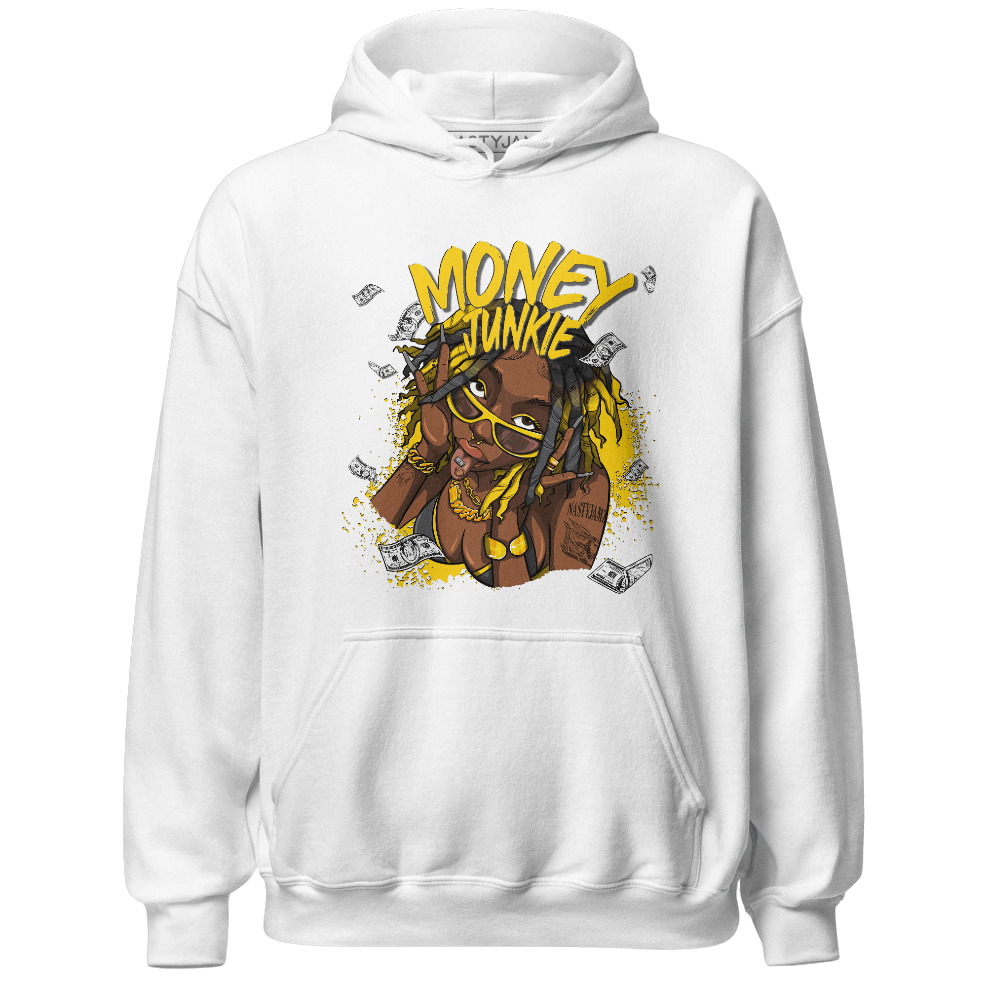 Thunder 4s Hoodie Match Money Junkie - NastyJamz