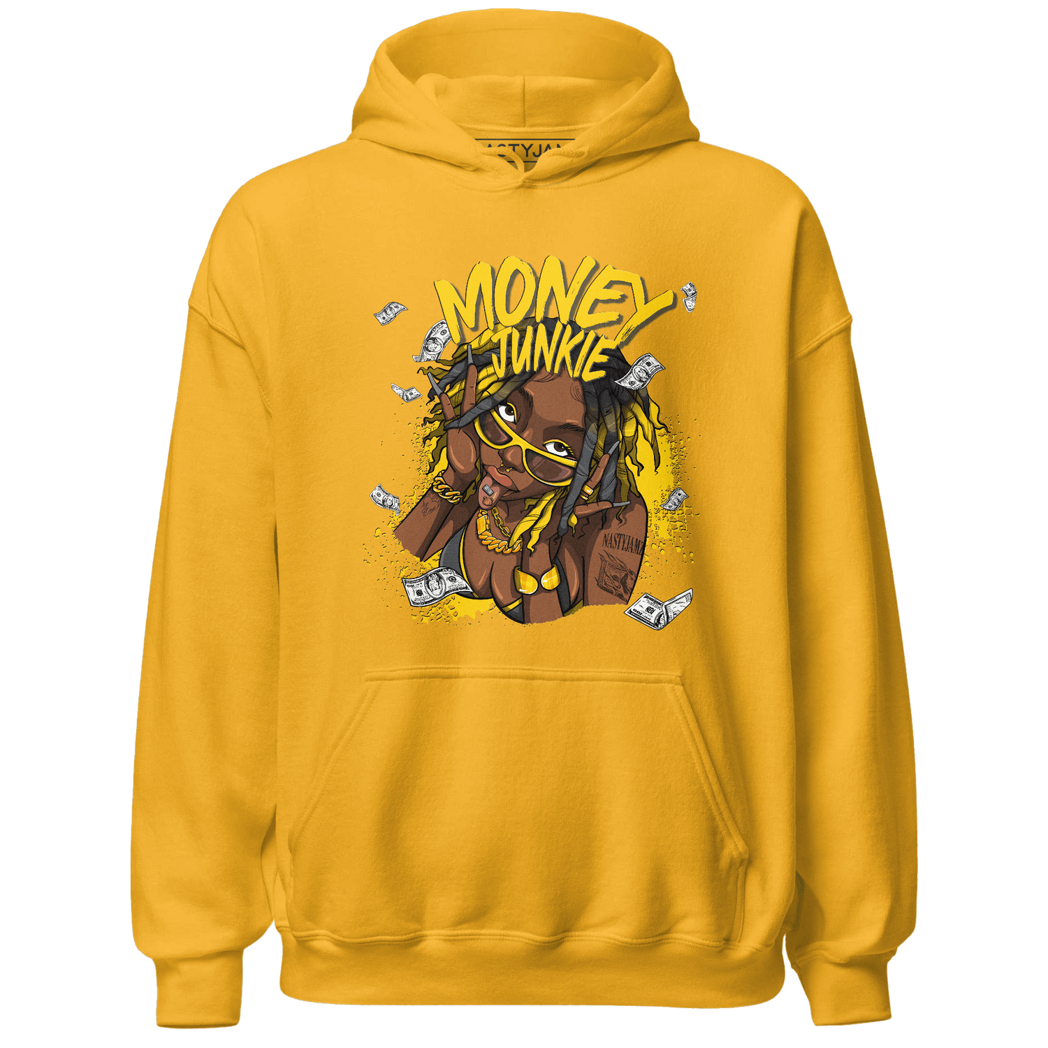 Thunder 4s Hoodie Match Money Junkie - NastyJamz