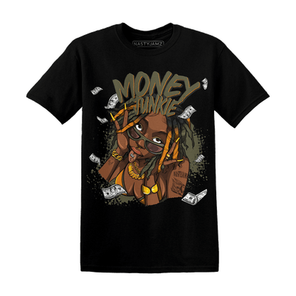 Olive 5s T Shirt Match Money Junkie - NastyJamz