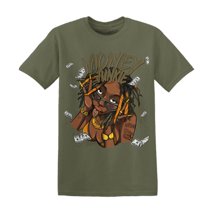 Olive 5s T Shirt Match Money Junkie - NastyJamz