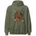 Olive 5s Hoodie Match Money Junkie - NastyJamz