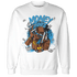 Powder Blue 9s Sweatshirt Match Money Junkie - NastyJamz