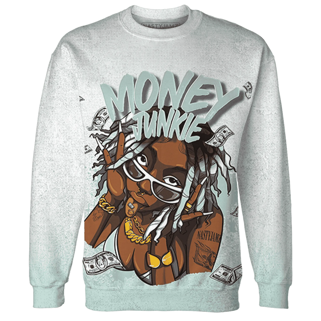 AF-1-Low-Jade-Ice-White-Sweatshirt-Match-Money-Junkie-3D