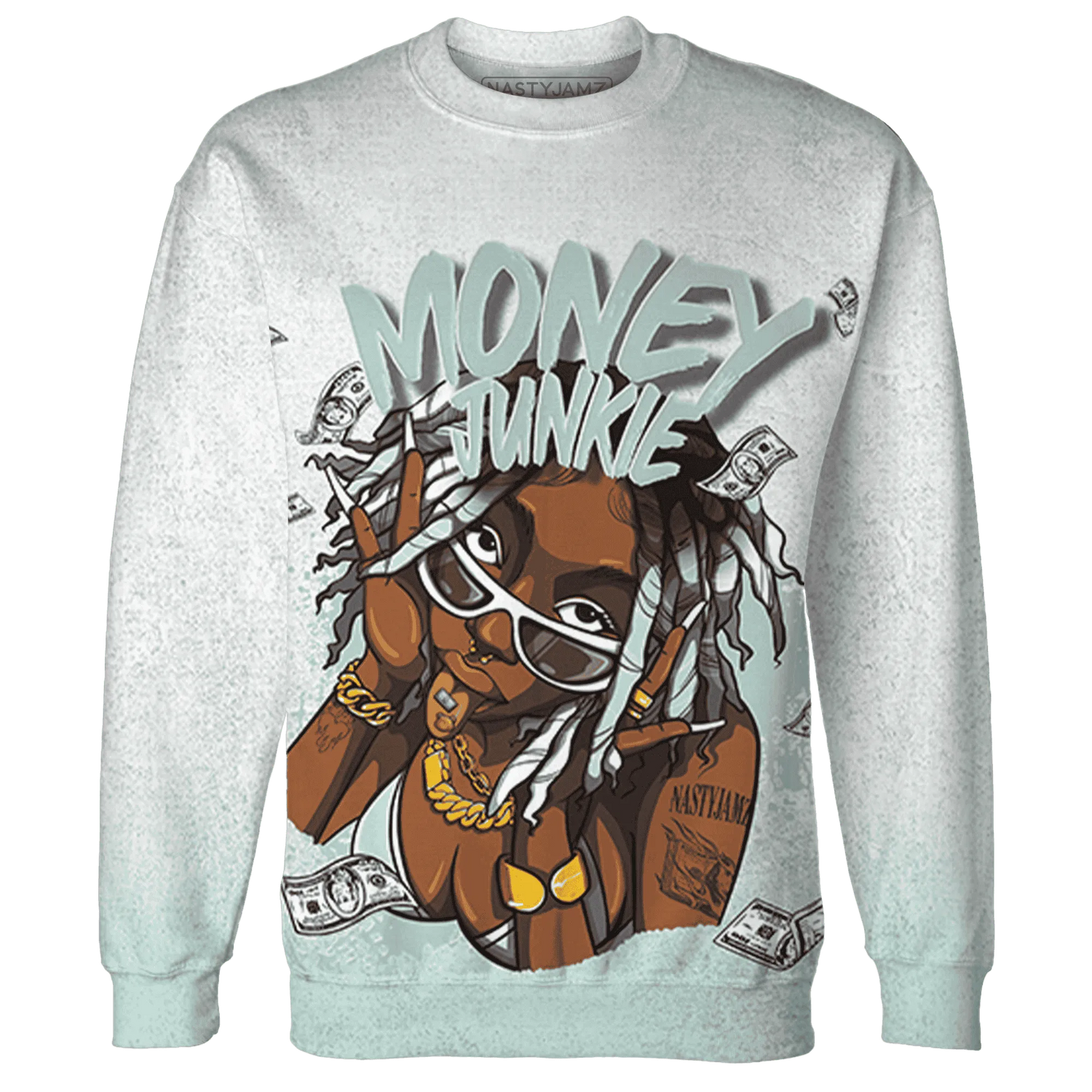 AF-1-Low-Jade-Ice-White-Sweatshirt-Match-Money-Junkie-3D