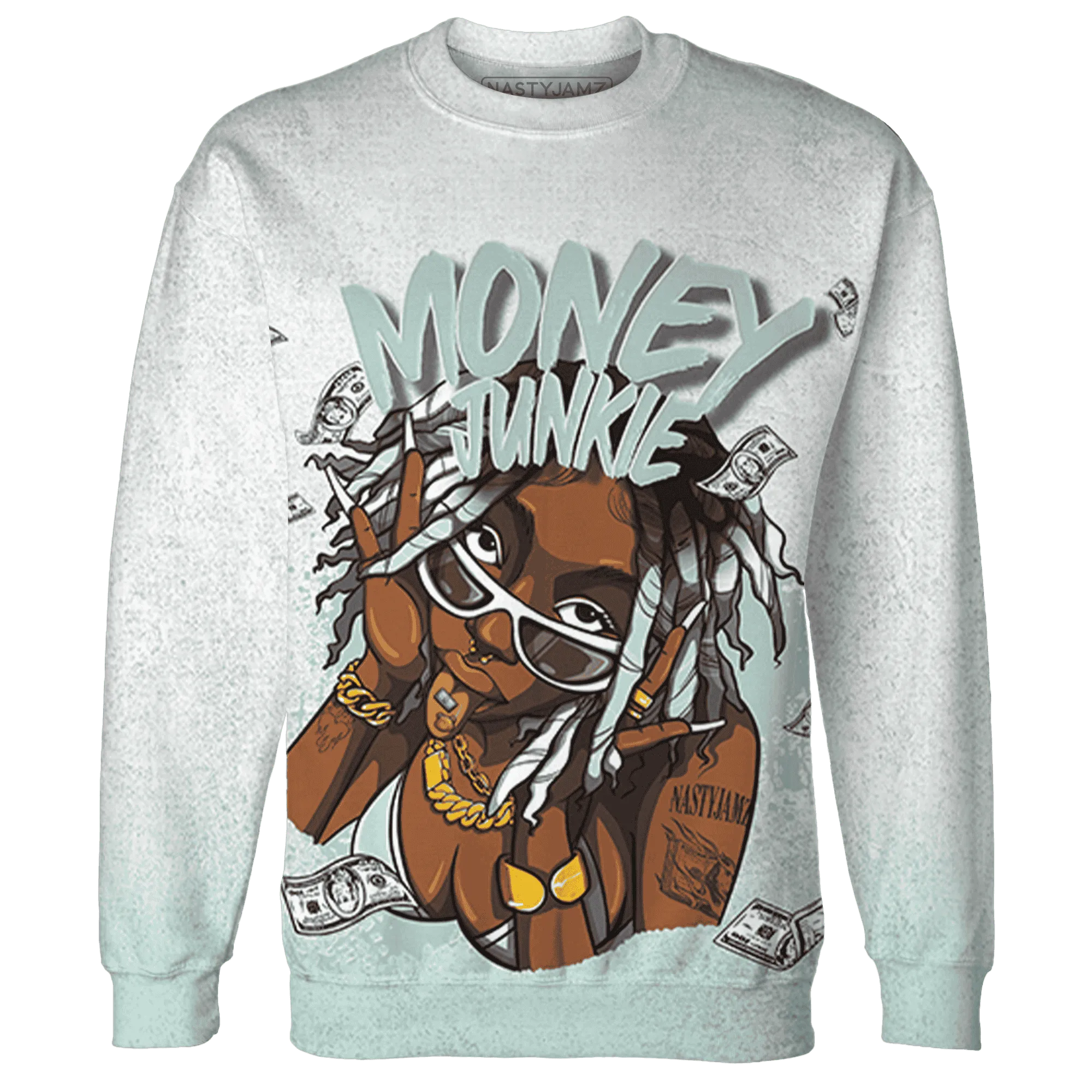 AF-1-Low-Jade-Ice-White-Sweatshirt-Match-Money-Junkie-3D