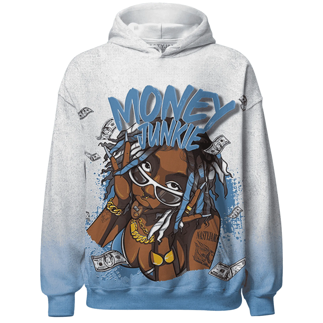 Carolina-Blue-Univercitii-17s-Hoodie-Match-Money-Junkie-3D