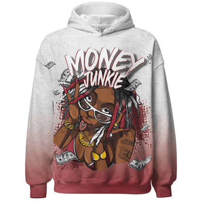 High 85 Metallic Burgundy 1s Hoodie Match Money Junkie 3D All-Over Print - NastyJamz