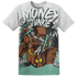 High OG Green Glow 1s T Shirt Match Money Junkie 3D All-Over Print - NastyJamz