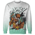 High OG Green Glow 1s Sweatshirt Match Money Junkie 3D All-Over Print - NastyJamz