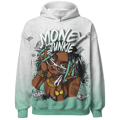 High OG Green Glow 1s Hoodie Match Money Junkie 3D All-Over Print - NastyJamz