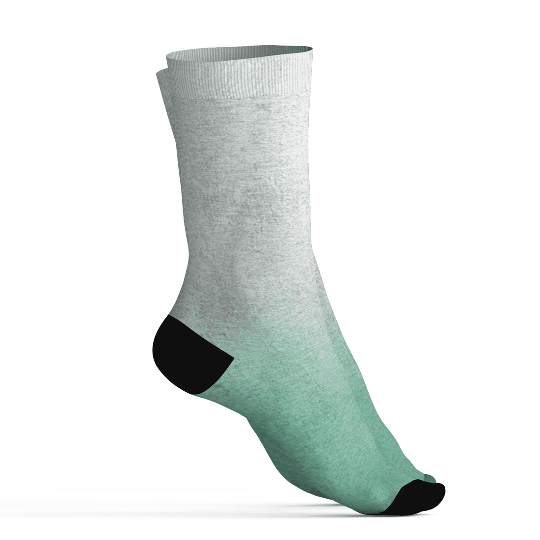 High OG Green Glow 1s Socks Match Money Junkie 3D All-Over Print - NastyJamz