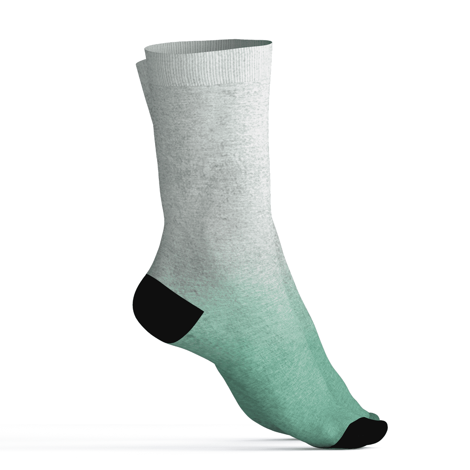High OG Green Glow 1s Socks Match Money Junkie 3D All-Over Print - NastyJamz