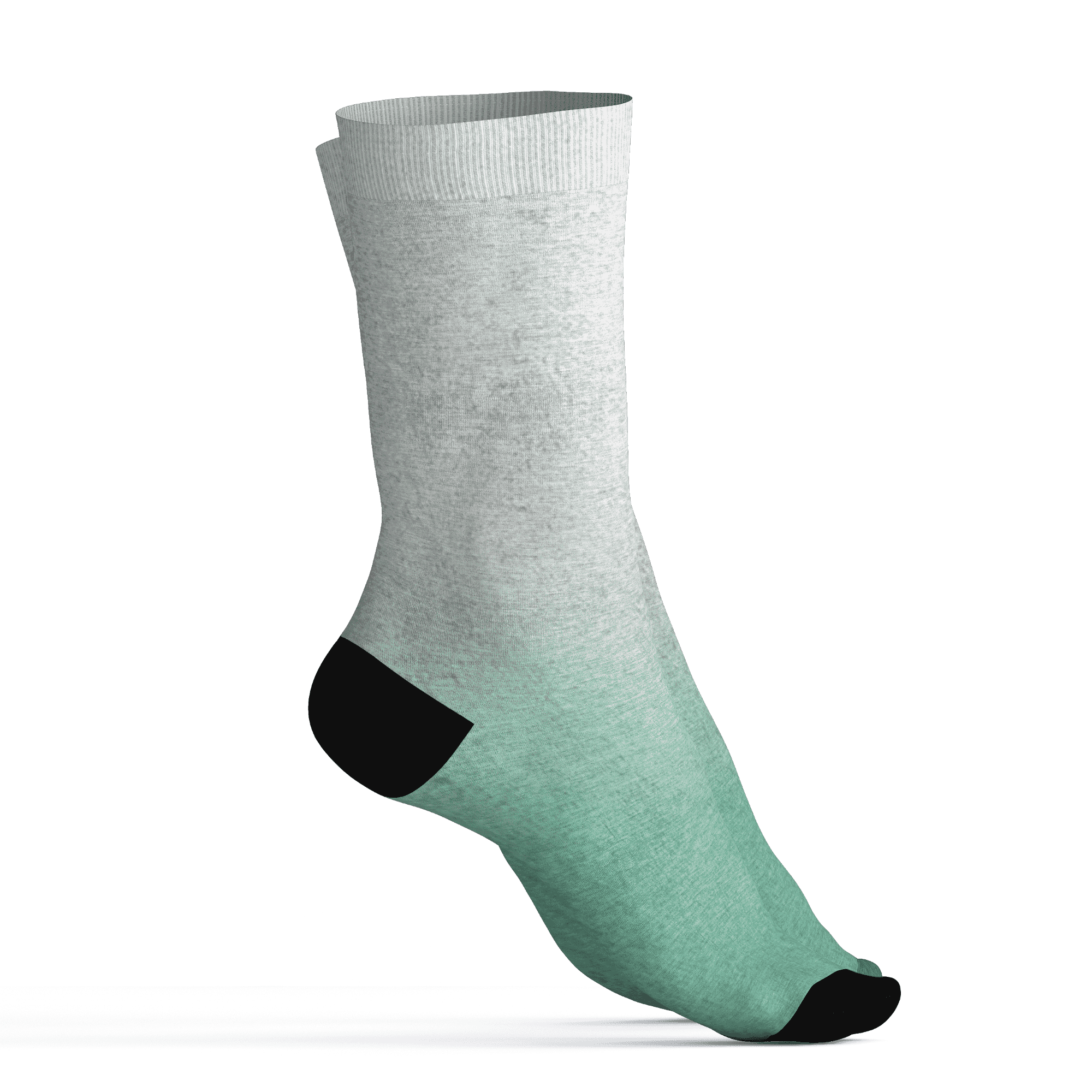High OG Green Glow 1s Socks Match Money Junkie 3D All-Over Print - NastyJamz