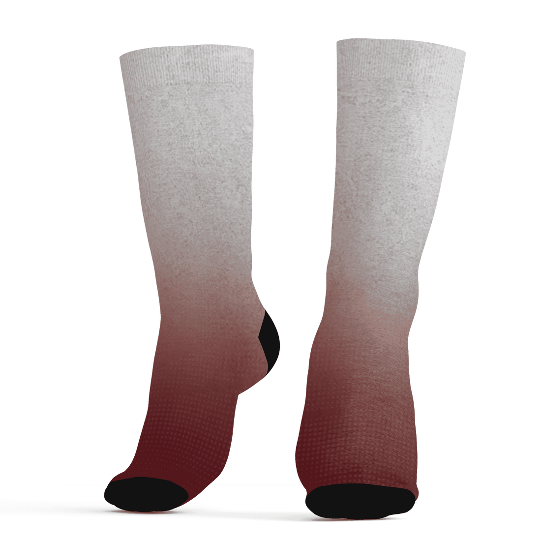 High White Team Red 1s Socks Match Money Junkie 3D All-Over Print - NastyJamz