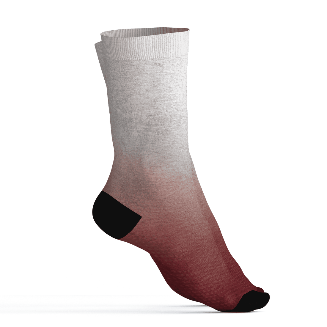 High White Team Red 1s Socks Match Money Junkie 3D All-Over Print - NastyJamz