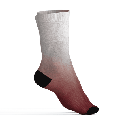 High White Team Red 1s Socks Match Money Junkie 3D All-Over Print - NastyJamz