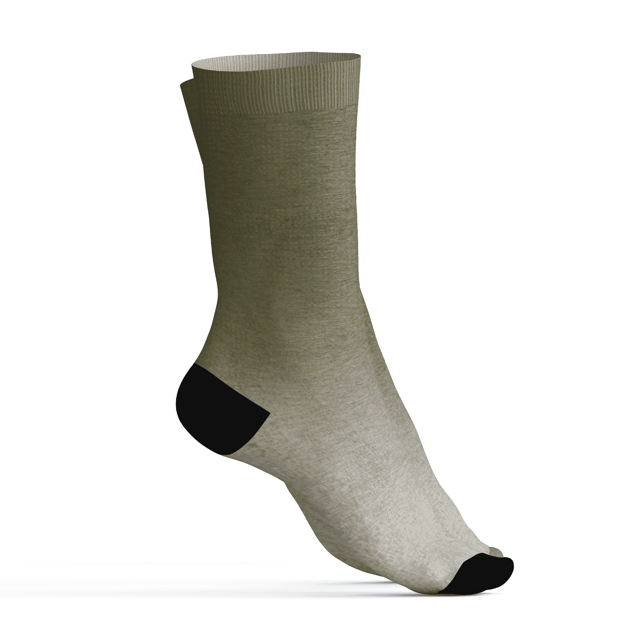 Medium-Olive-1s-Socks-Match-Money-Junkie-3D