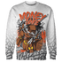 Georgia Peach 3s Sweatshirt Match Money Junkie 3D All-Over Print - NastyJamz