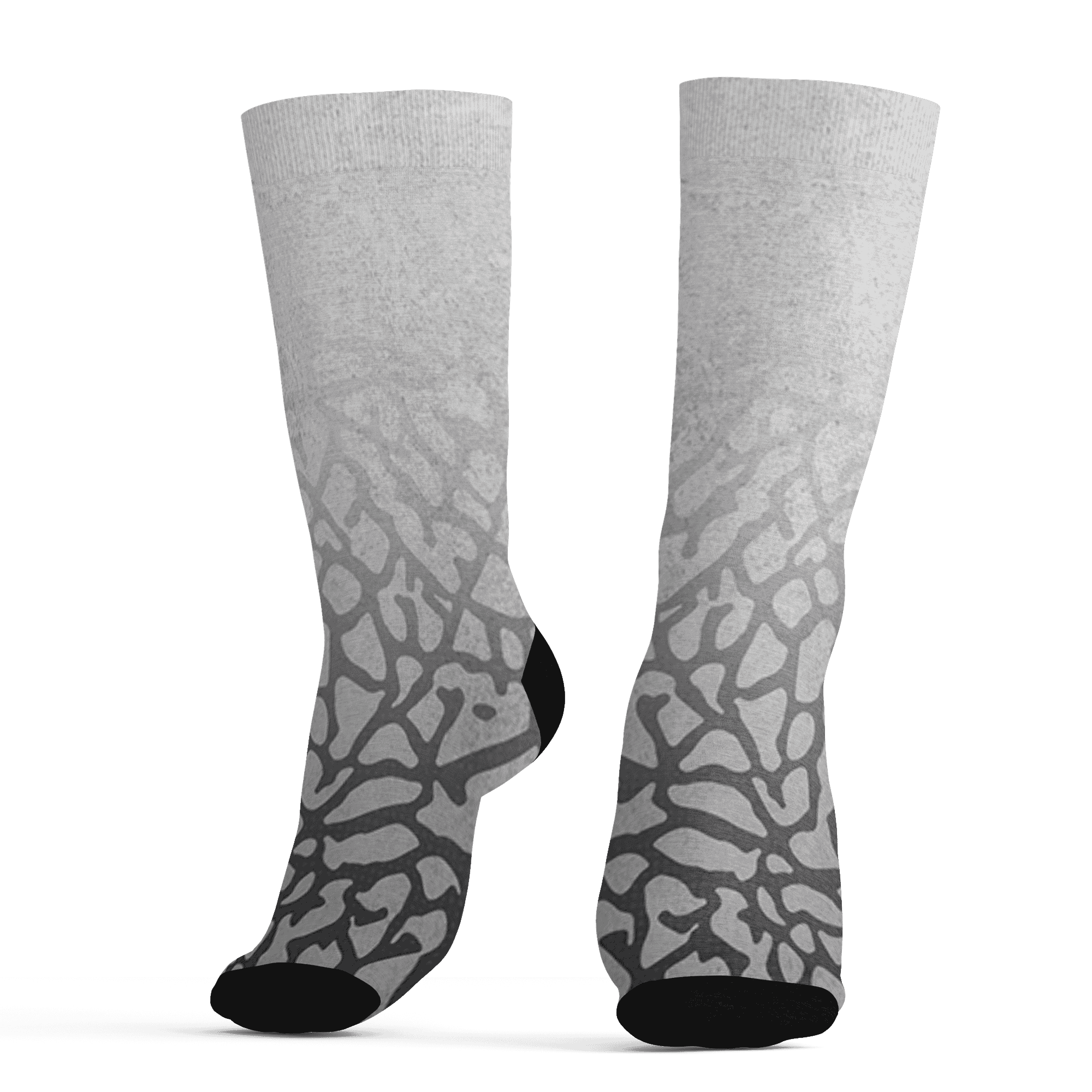 Georgia Peach 3s Socks Match Money Junkie 3D All-Over Print - NastyJamz