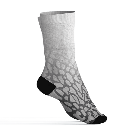 Georgia Peach 3s Socks Match Money Junkie 3D All-Over Print - NastyJamz