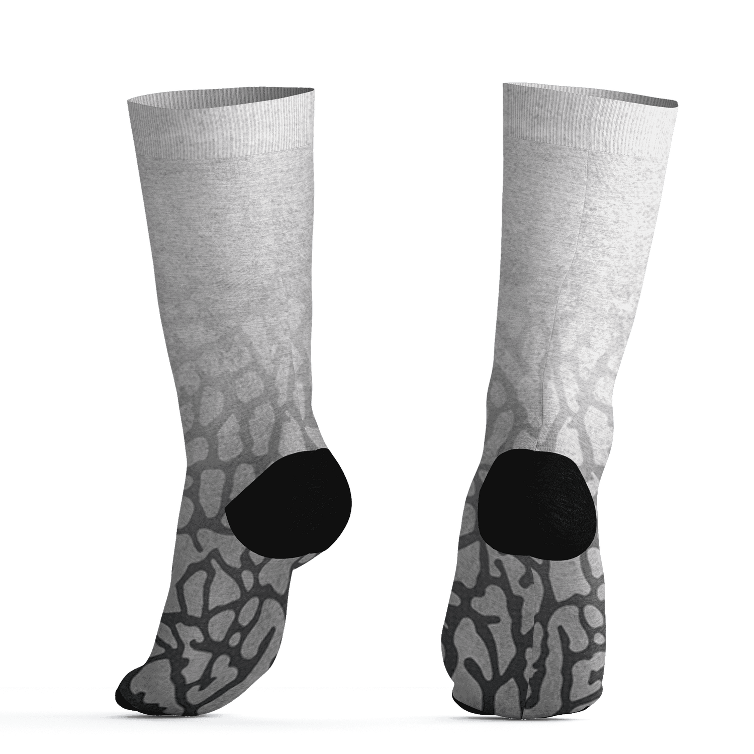 Georgia Peach 3s Socks Match Money Junkie 3D All-Over Print - NastyJamz