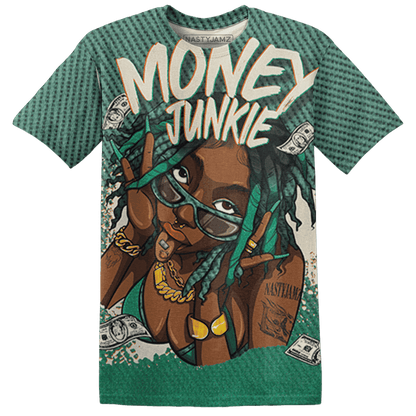 Nina CN Abney 3s T Shirt Match Money Junkie 3D All-Over Print - NastyJamz