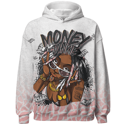 Red Stardust 3s Hoodie Match Money Junkie 3D All-Over Print - NastyJamz