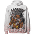 Red Stardust 3s Hoodie Match Money Junkie 3D All-Over Print - NastyJamz