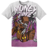 GS Hyper Violet 4s T Shirt Match Money Junkie 3D All-Over Print - NastyJamz