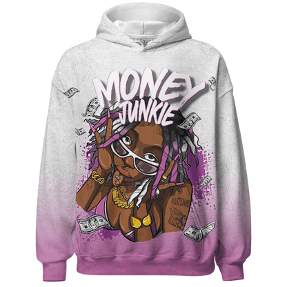 GS Hyper Violet 4s Hoodie Match Money Junkie 3D All-Over Print - NastyJamz
