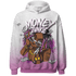 GS Hyper Violet 4s Hoodie Match Money Junkie 3D All-Over Print - NastyJamz