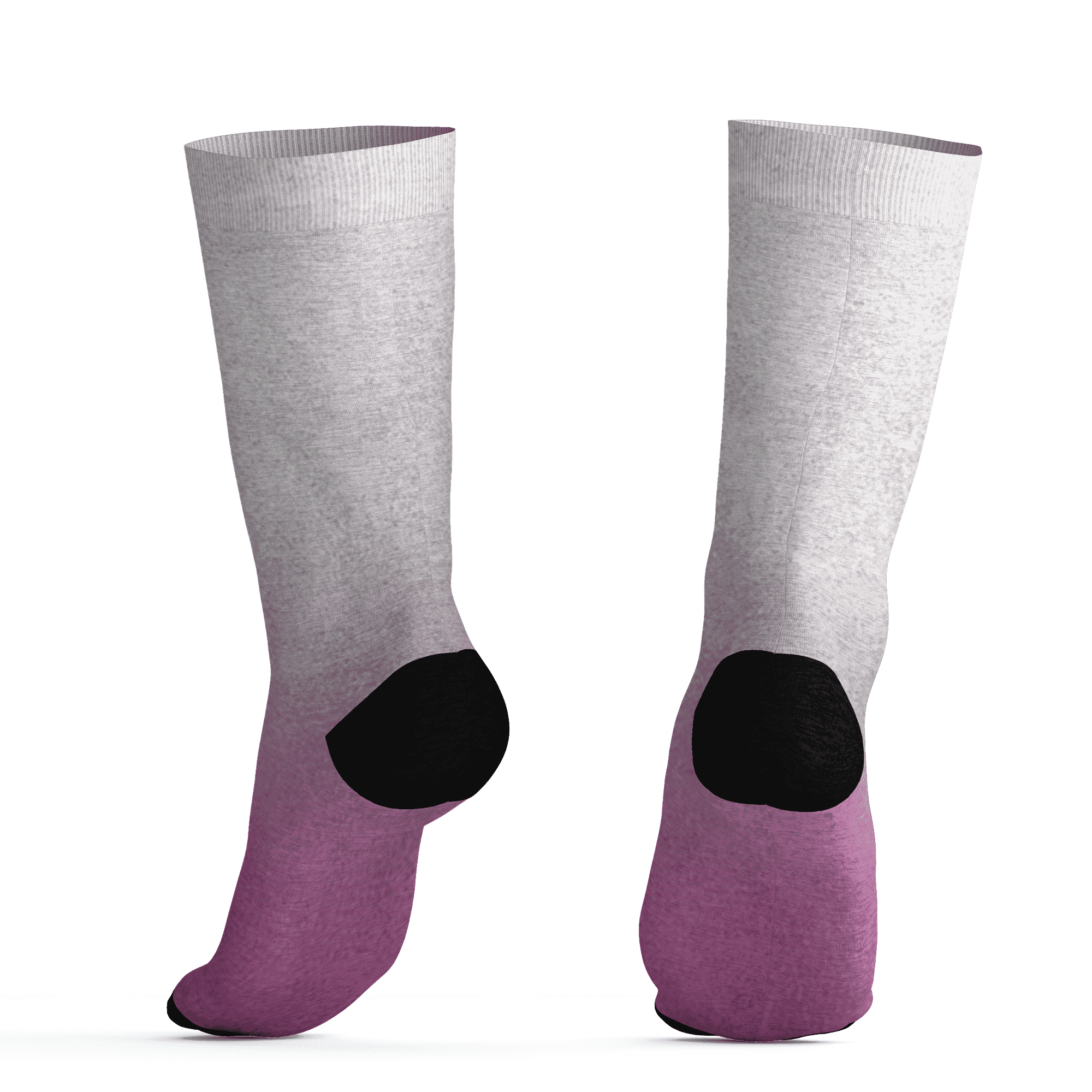 GS Hyper Violet 4s Socks Match Money Junkie 3D All-Over Print - NastyJamz