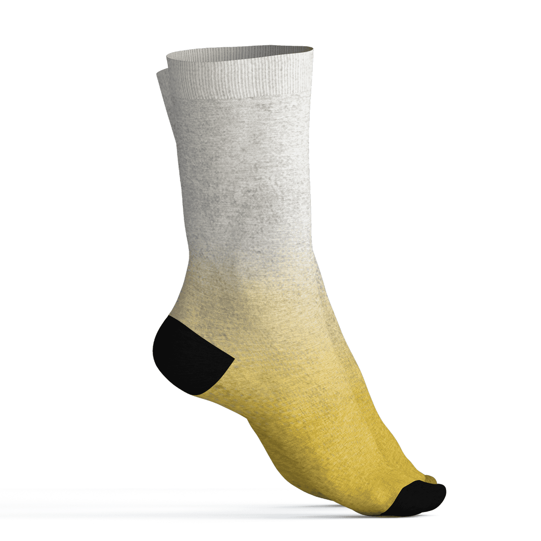 Vivid Sulfur 4s Socks Match Money Junkie 3D All-Over Print - NastyJamz