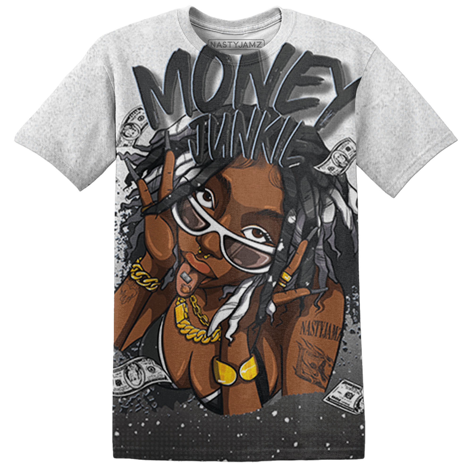 Reverse Oreo 6s T Shirt Match Money Junkie 3D All-Over Print - NastyJamz