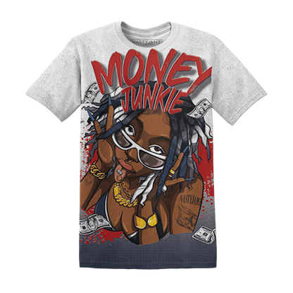 White-Navy-6s-T-Shirt-Match-Money-Junkie-3D