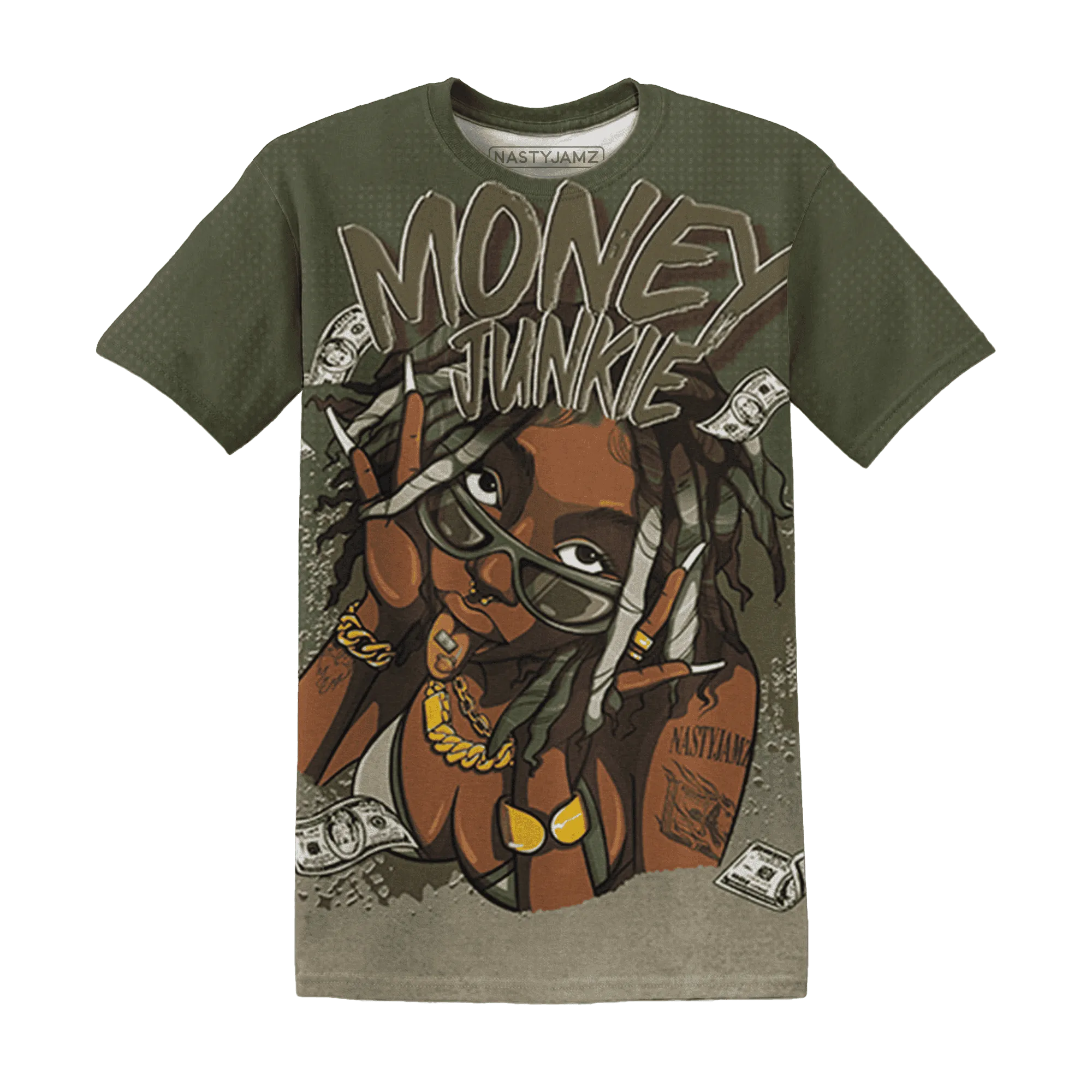 AM-1-Essential-Premium-NastyJamz-T-Shirt-Match-Money-Junkie-3D