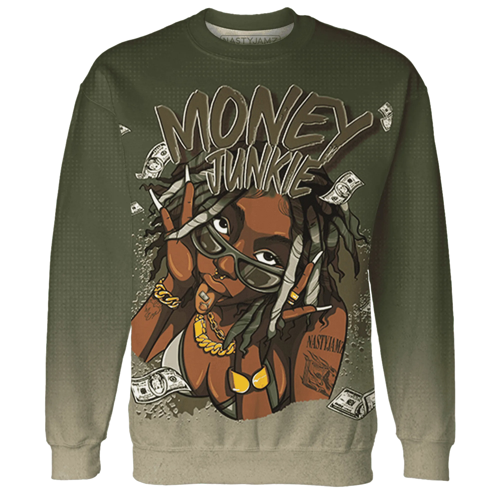 AM-1-Essential-Premium-NastyJamz-Sweatshirt-Match-Money-Junkie-3D